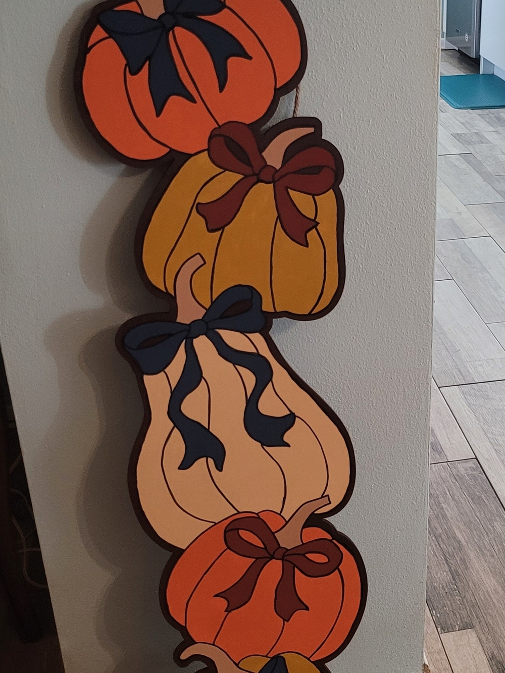 Hand Painted Wooden Porch Sign